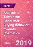 Analysis of Taiwanese Consumer Buying Behavior towards Cosmetics- Product Image