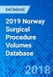 2019 Norway Surgical Procedure Volumes Database - Product Thumbnail Image