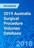 2019 Australia Surgical Procedure Volumes Database- Product Image