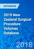 2019 New Zealand Surgical Procedure Volumes Database- Product Image