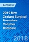 2019 New Zealand Surgical Procedure Volumes Database - Product Thumbnail Image