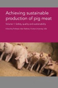Achieving Sustainable Production of Pig Meat Volume 1- Product Image