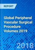 Global Peripheral Vascular Surgical Procedure Volumes 2019- Product Image