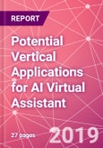 Potential Vertical Applications for AI Virtual Assistant- Product Image
