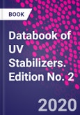 Databook of UV Stabilizers. Edition No. 2- Product Image