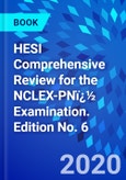 HESI Comprehensive Review for the NCLEX-PNï¿½ Examination. Edition No. 6- Product Image