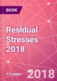 Residual Stresses 2018- Product Image