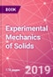 Experimental Mechanics of Solids - Product Thumbnail Image