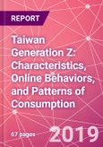 Taiwan Generation Z: Characteristics, Online Behaviors, and Patterns of Consumption - Product Image