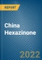 China Hexazinone Monthly Export Monitoring Analysis - Product Thumbnail Image