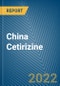 China Cetirizine Monthly Export Monitoring Analysis - Product Image