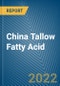 China Tallow Fatty Acid Monthly Export Monitoring Analysis - Product Thumbnail Image