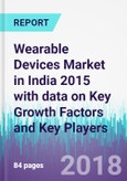 Wearable Devices Market in India 2015 with data on Key Growth Factors and Key Players- Product Image