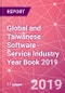 Global and Taiwanese Software Service Industry Year Book 2019 - Product Thumbnail Image