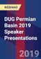 DUG Permian Basin 2019 Speaker Presentations - Webinar - Product Thumbnail Image