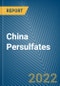 China Persulfates Monthly Export Monitoring Analysis - Product Thumbnail Image