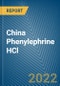 China Phenylephrine HCl Monthly Export Monitoring Analysis - Product Image