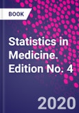Statistics in Medicine. Edition No. 4- Product Image