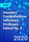Saunders Comprehensive Veterinary Dictionary. Edition No. 5 - Product Thumbnail Image