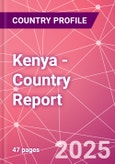 Kenya - Country Report- Product Image