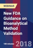 New FDA Guidance on Bioanalytical Method Validation - Webinar- Product Image