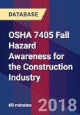 OSHA 7405 Fall Hazard Awareness for the Construction Industry- Product Image