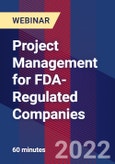 Project Management for FDA-Regulated Companies - Webinar (Recorded)- Product Image