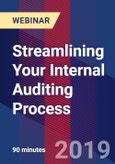 Streamlining Your Internal Auditing Process - Webinar- Product Image