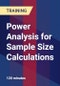 Power Analysis for Sample Size Calculations - Webinar (Recorded) - Product Thumbnail Image