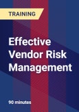 Effective Vendor Risk Management - Webinar (Recorded)- Product Image