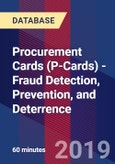 Procurement Cards (P-Cards) - Fraud Detection, Prevention, and Deterrence- Product Image