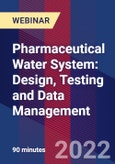 Pharmaceutical Water System: Design, Testing and Data Management - Webinar- Product Image