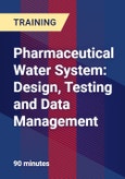 Pharmaceutical Water System: Design, Testing and Data Management - Webinar (Recorded)- Product Image