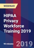 HIPAA Privacy Workforce Training 2019 - Webinar (Recorded)- Product Image