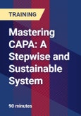 Mastering CAPA: A Stepwise and Sustainable System - Webinar (Recorded)- Product Image