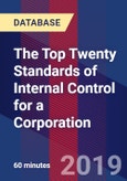 The Top Twenty Standards of Internal Control for a Corporation - Webinar (Recorded)- Product Image