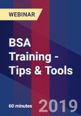 BSA Training - Tips & Tools - Webinar (Recorded)- Product Image