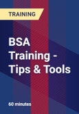 BSA Training - Tips & Tools - Webinar (Recorded)- Product Image