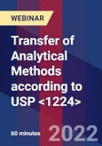 Transfer of Analytical Methods according to USP <1224> - Webinar- Product Image