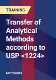 Transfer of Analytical Methods according to USP <1224> - Webinar (Recorded)- Product Image