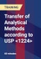 Transfer of Analytical Methods according to USP <1224> - Webinar (Recorded) - Product Thumbnail Image