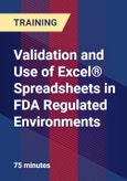 Validation and Use of Excel® Spreadsheets in FDA Regulated Environments - Webinar (Recorded)- Product Image