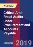 Critical Anti-Fraud Audits under Procurement and Accounts Payable - Webinar (Recorded)- Product Image