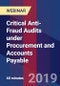 Critical Anti-Fraud Audits under Procurement and Accounts Payable - Webinar (Recorded) - Product Thumbnail Image