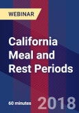 California Meal and Rest Periods - Webinar (Recorded)- Product Image