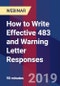 How to Write Effective 483 and Warning Letter Responses - Webinar - Product Thumbnail Image