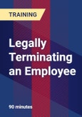 Legally Terminating An Employee - Webinar (Recorded)- Product Image