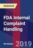 FDA Internal Complaint Handling - Webinar (Recorded)- Product Image