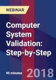 Computer System Validation: Step-by-Step - Webinar (Recorded)- Product Image