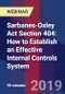 Sarbanes-Oxley Act Section 404: How to Establish an Effective Internal Controls System - Webinar (Recorded) - Product Thumbnail Image